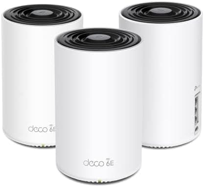 TP-Link Deco XE75 AXE5400 Tri-Band WiFi 6E Mesh System, 3-Pack