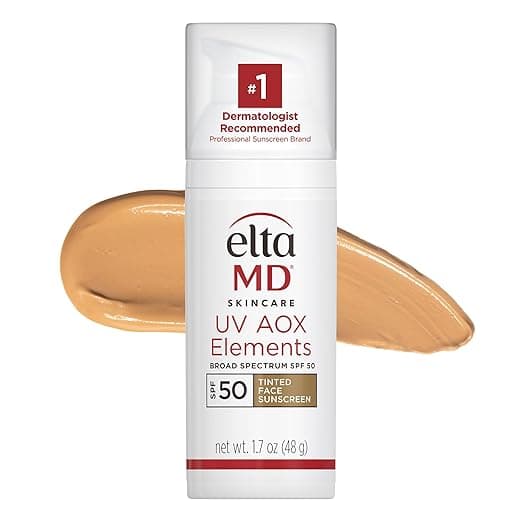 EltaMD UV AOX Elements Tinted Mineral Face Sunscreen SPF 50