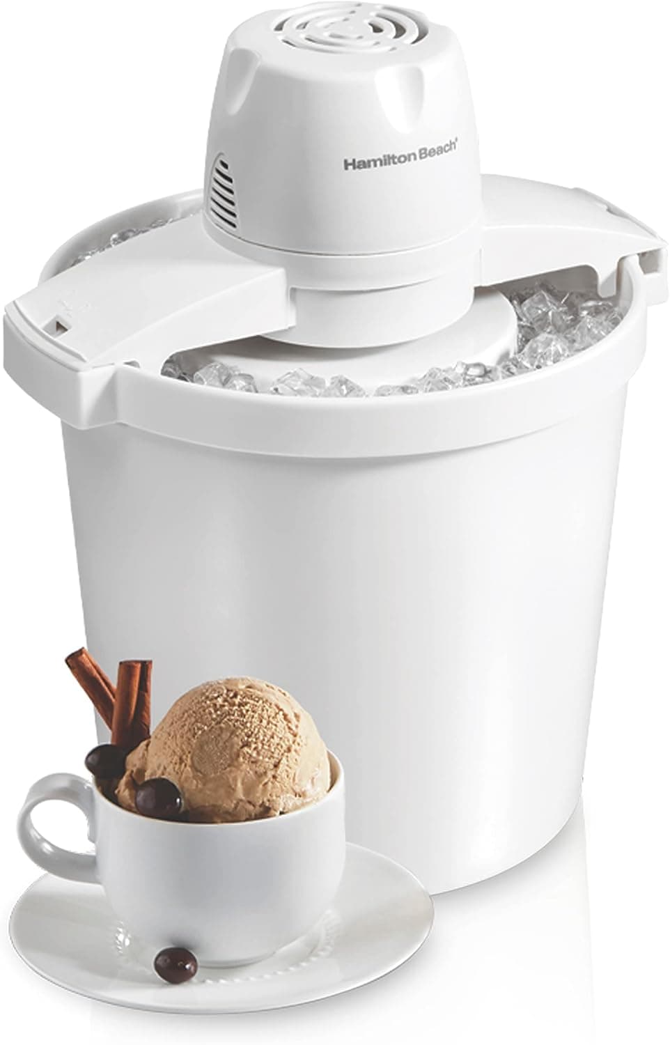 Hamilton Beach Electric Automatic Ice Cream Maker, 4 Quart (68330N)