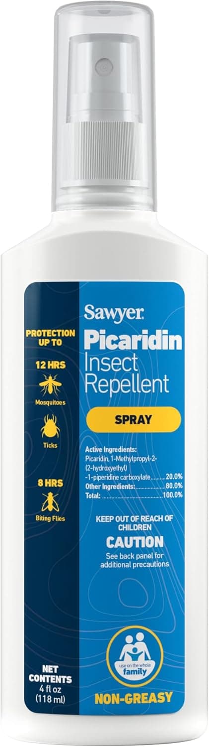 Sawyer Products Picaridin Insect Repellent 20%, Pump Spray