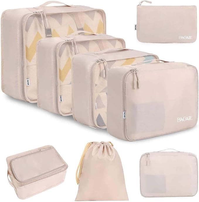 BAGAIL Packing Cubes (8-Piece)