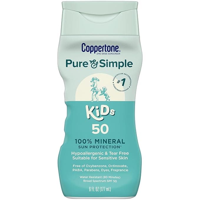 Coppertone Pure & Simple Kids Sunscreen SPF 50