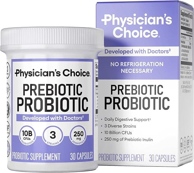 Physician's CHOICE Prebiotic + Probiotic (Multi-Strain)