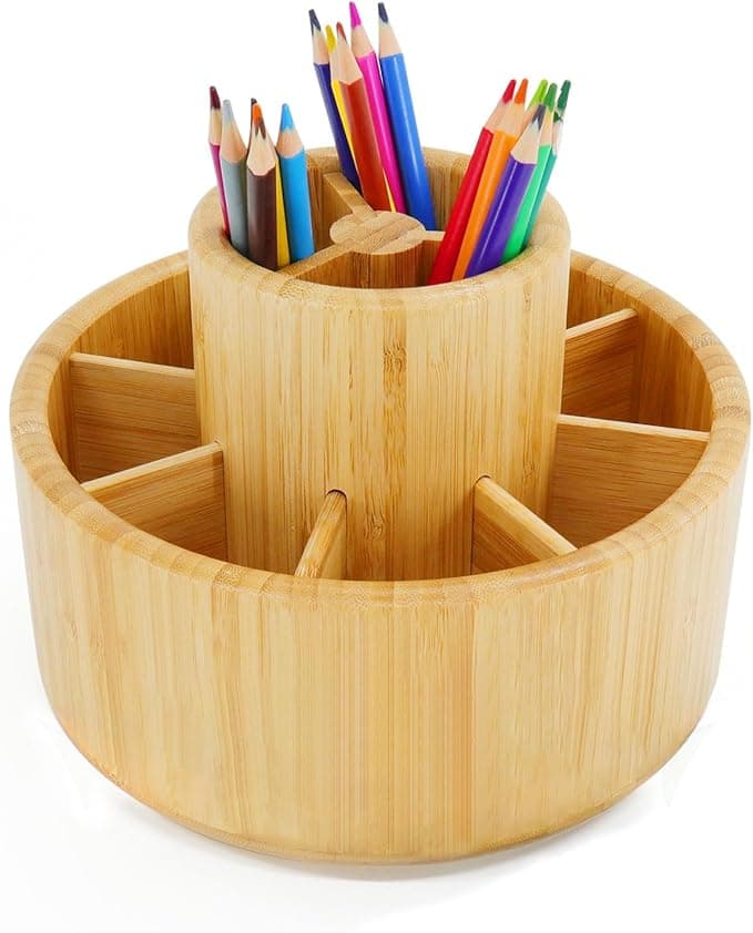 Rotating Art Supply Organizer (Desk Caddy)