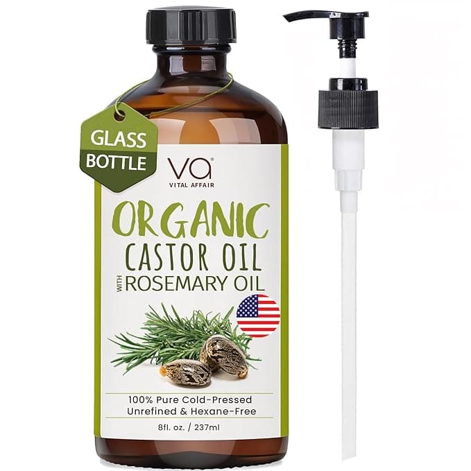 VITAL AFFAIR Organic Castor Oil with Rosemary