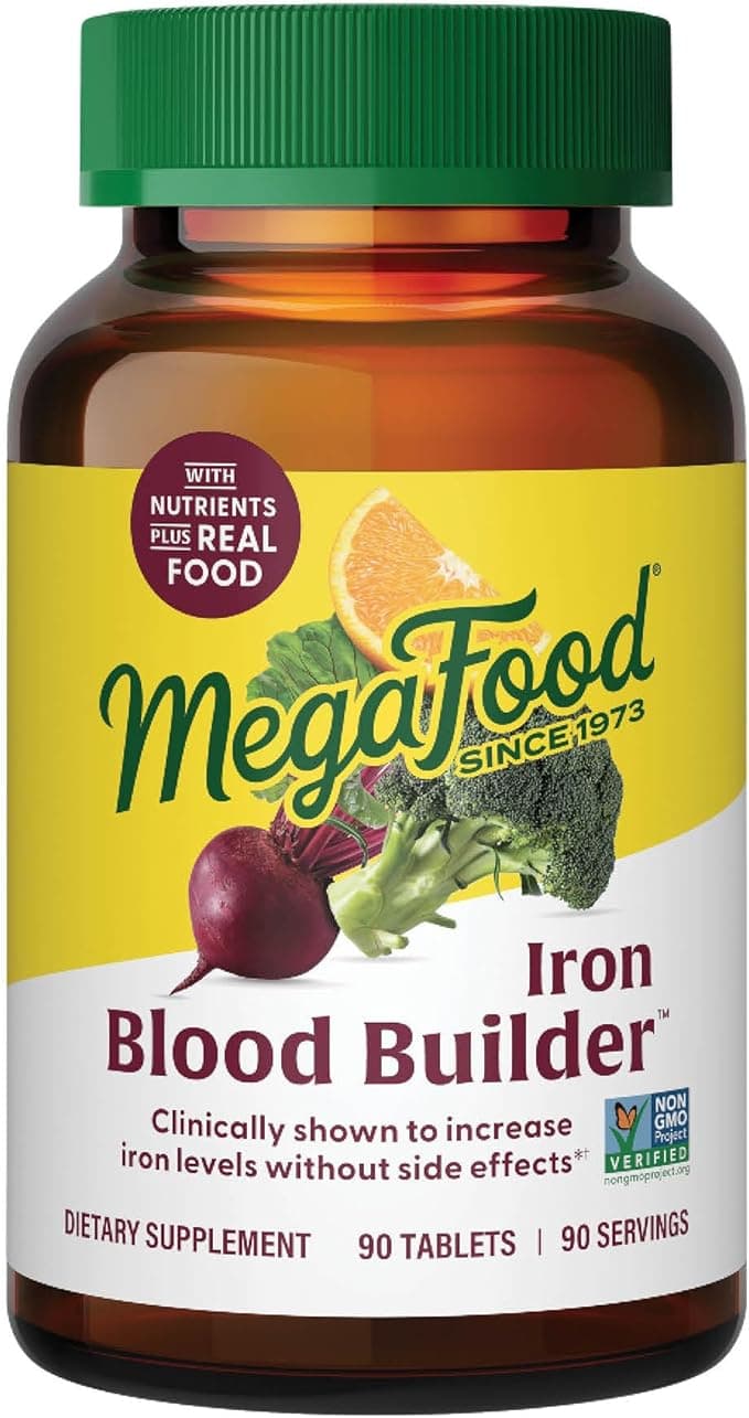 MegaFood Blood Builder — Whole-Food Iron Supplement