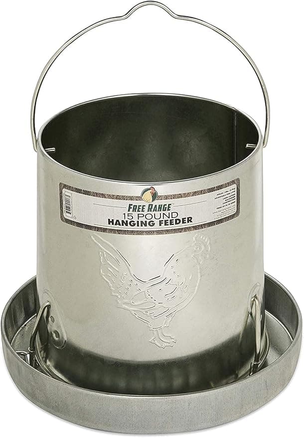Harris Farms Hanging Poultry Feeder (15 lb)