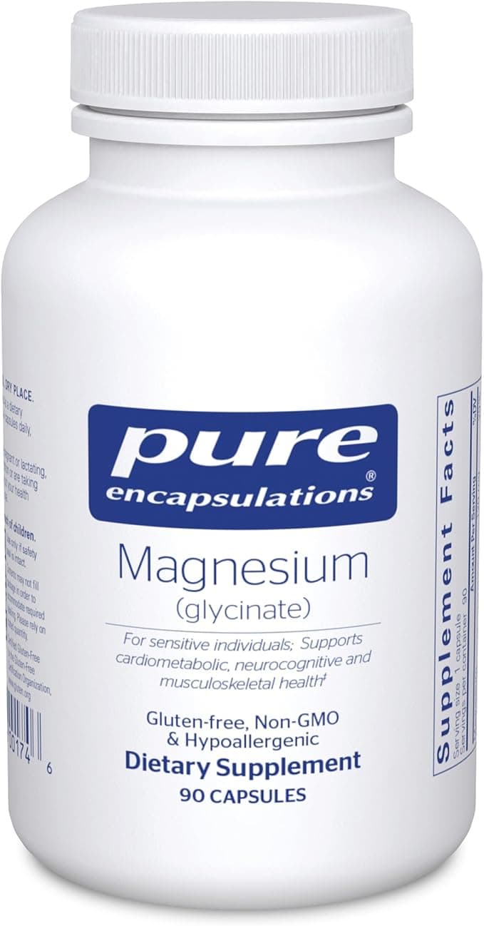 Pure Encapsulations Magnesium Glycinate — 120mg Capsules