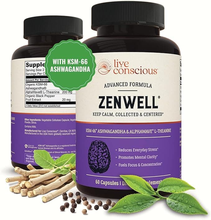 Live Conscious Ashwagandha with L-Theanine