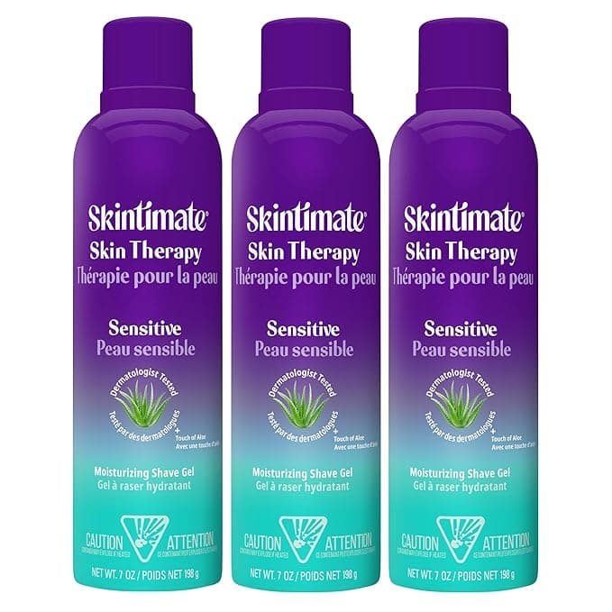 Skintimate Sensitive Skin Shave Gel for Women – 3 Pack