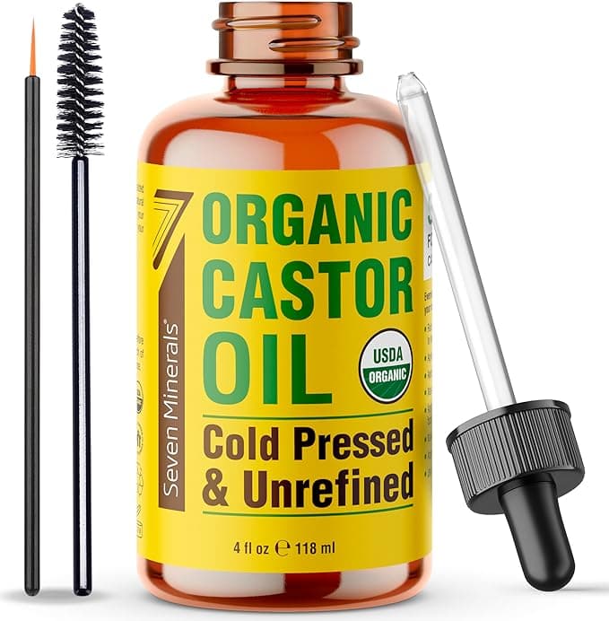 Seven Minerals Organic Castor Oil