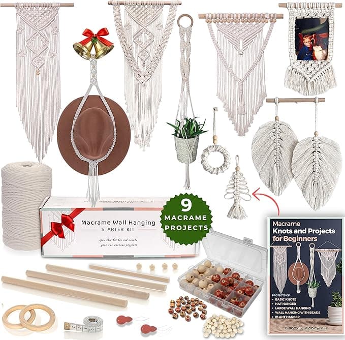 MIGO Creates DIY Macrame Kit with 9 Projects Ebook