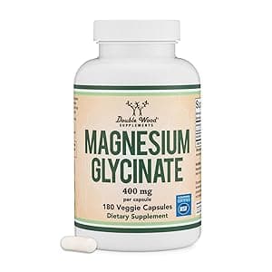 Magnesium Glycinate 400mg — Vegan Sleep & Muscle Support