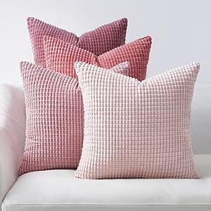 Topfinel Aesthetic Throw Pillow Covers for Bedroom