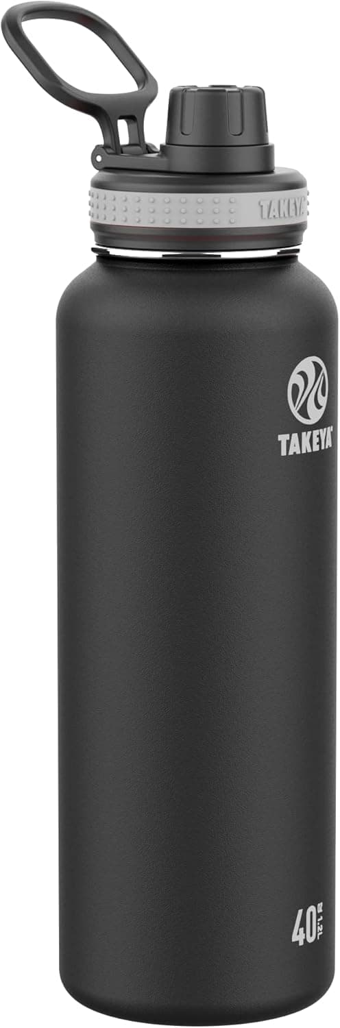Takeya Originals 40oz Vacuum Insulated Stainless Steel Water Bottle