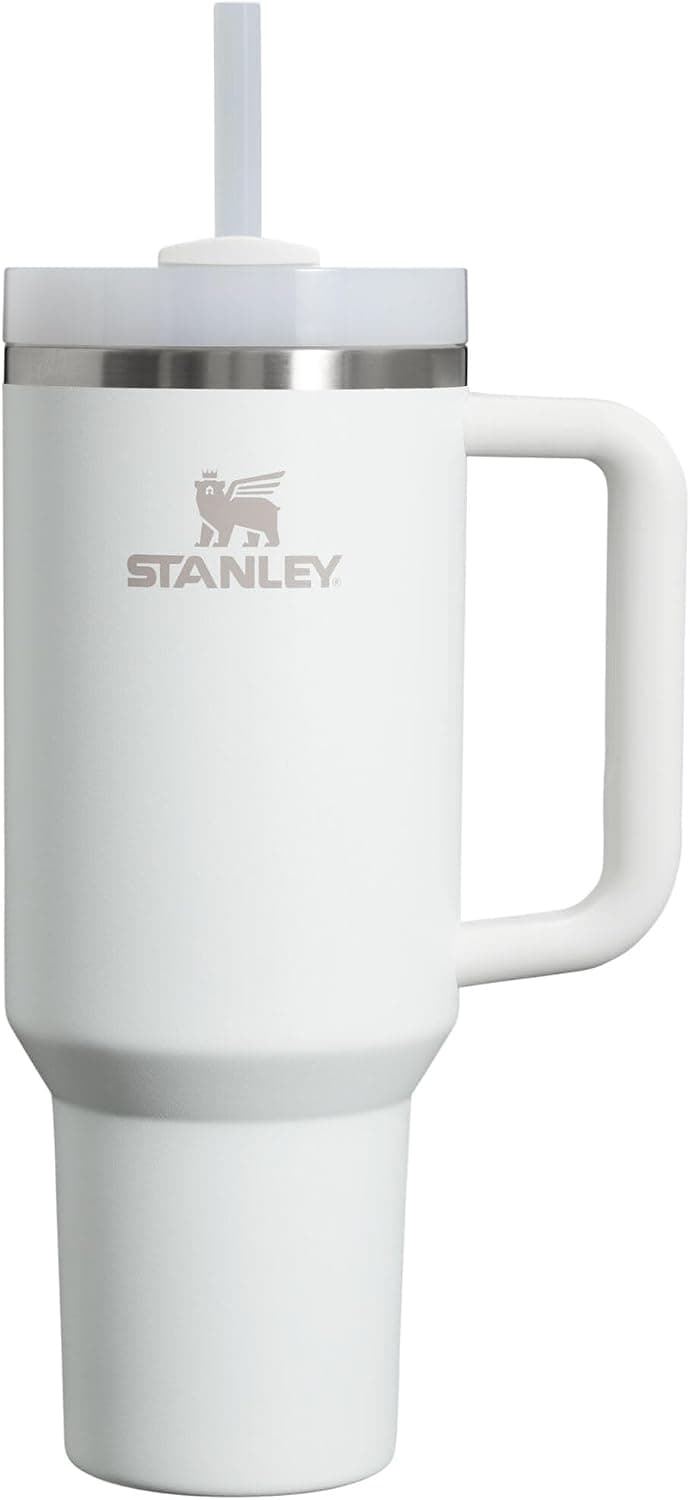 STANLEY Quencher H2.0 Tumbler with Handle and Straw 40 oz - Flowstate 3-Position Lid, Cup Holder Compatible, Insulated Stainless Steel, BPA-Free