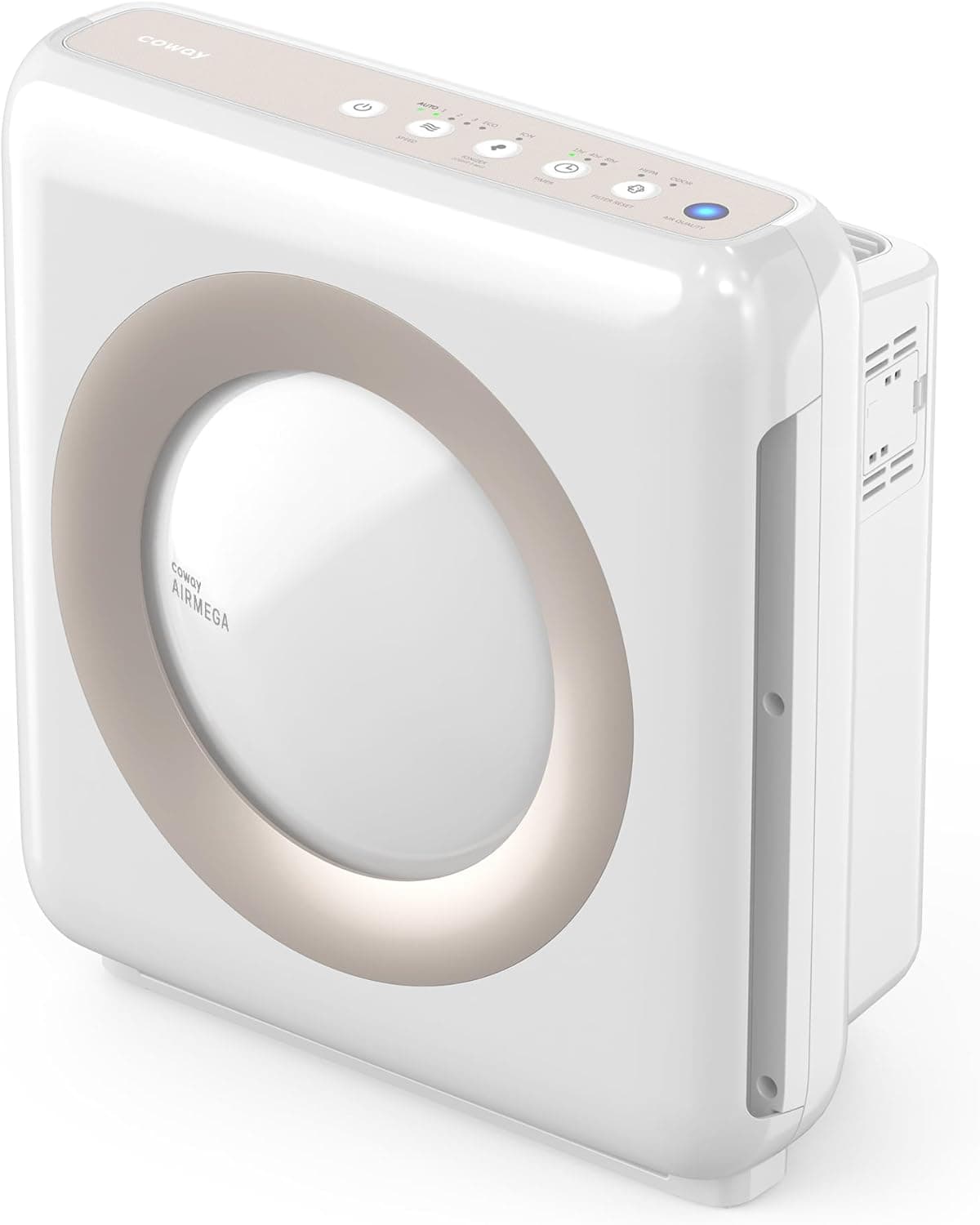 Coway Airmega AP-1512HH True HEPA Air Purifier with Air Quality Monitoring, Auto Mode, Eco Mode