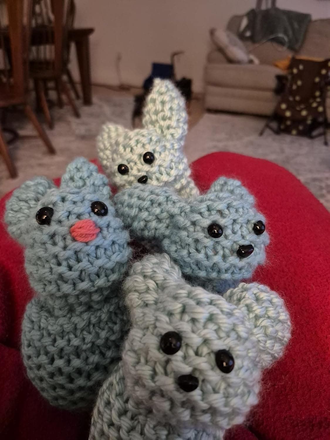Complete Knitting Kit for Beginners - Thick Yarn, Bamboo Needles, Video Tutorials