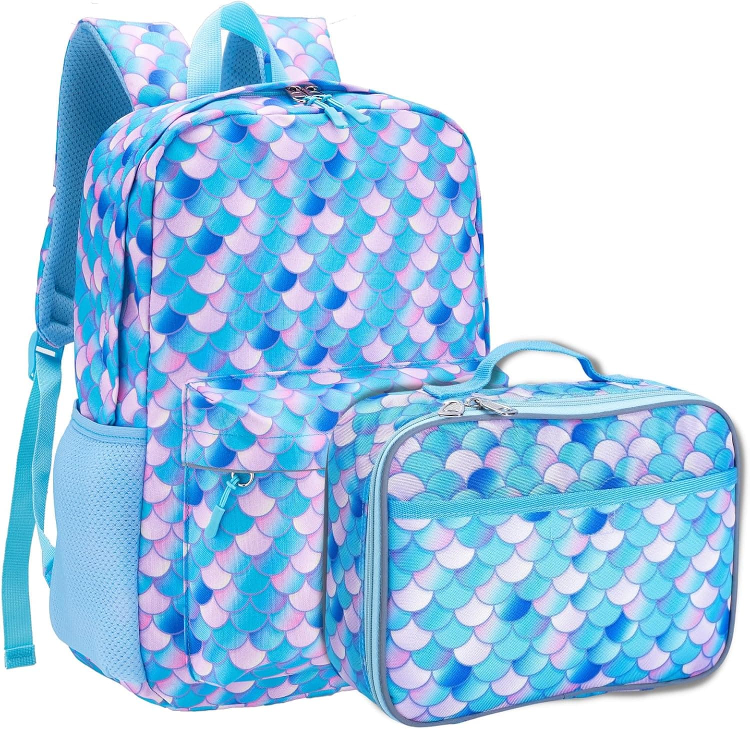 Fenrici Cheetah Print Kids' Backpack and Lunch Box Gift Set - Durable School Backpack with Padded Laptop Compartment and Insulated Lunch Bag