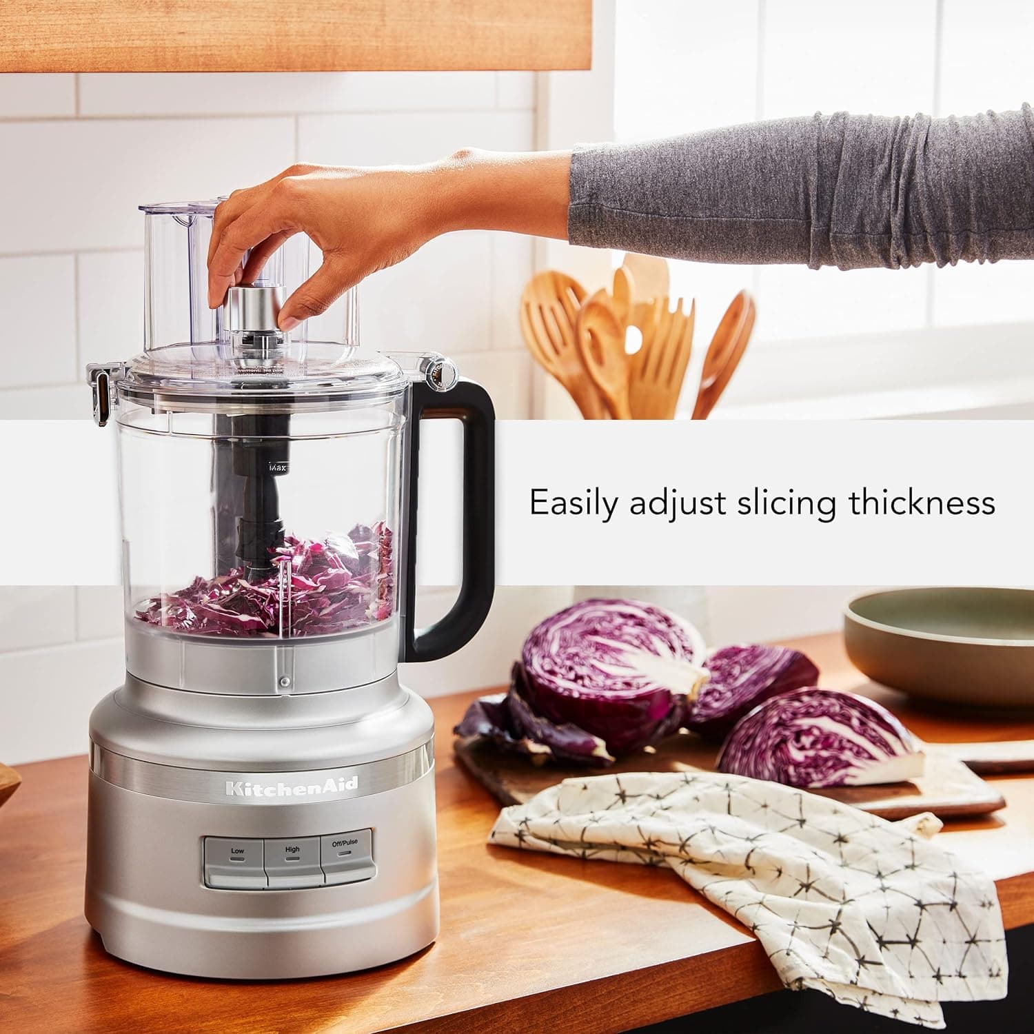 KitchenAid 13-Cup Food Processor with ExactSlice System, KFP1318
