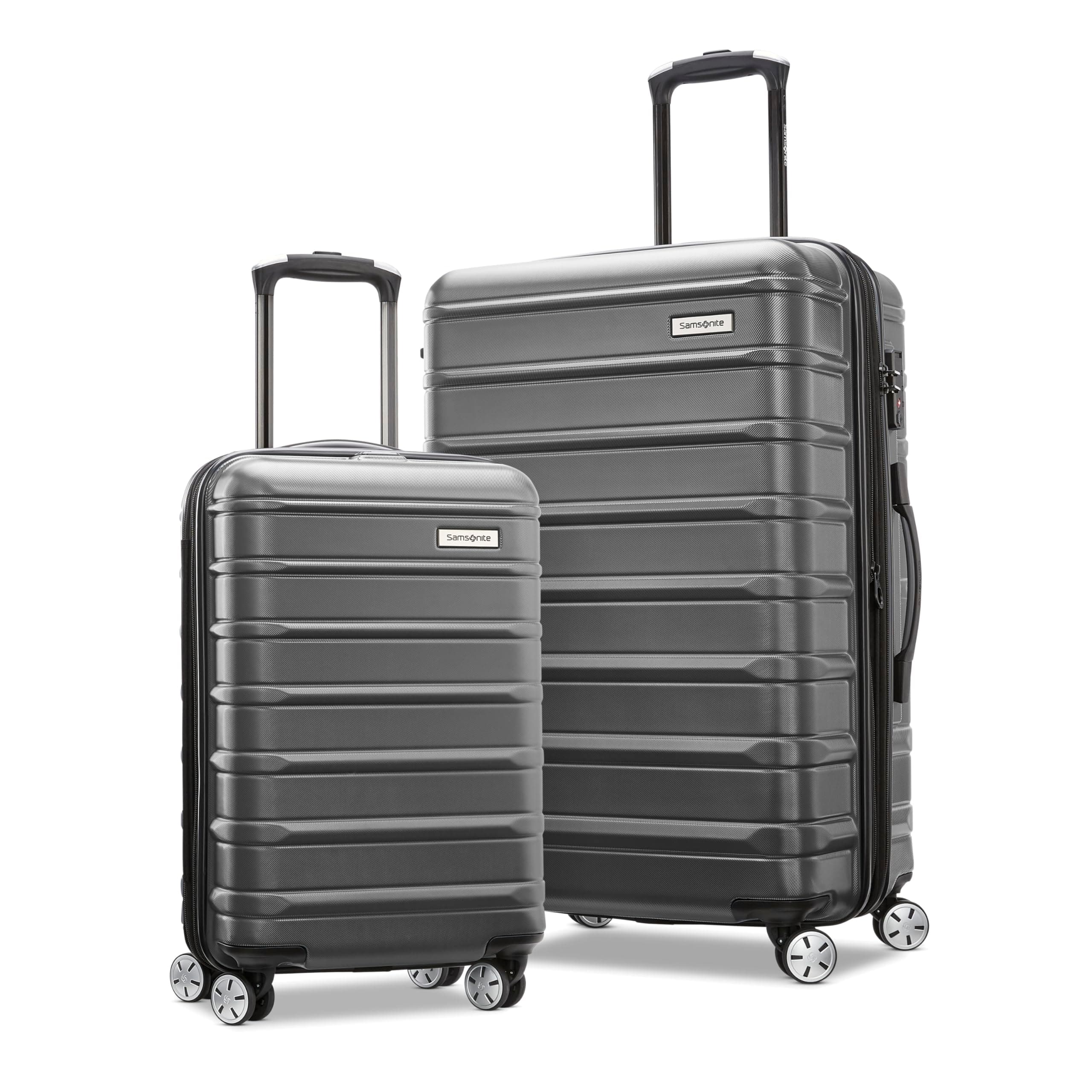 Coolife Luggage PC+ABS Hardshell Suitcase with TSA Lock, Spinner Carry On Lightweight