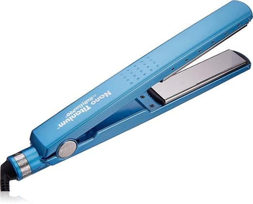 BaBylissPRO Nano Titanium-Plated Straightening Iron, 1.25 Inch