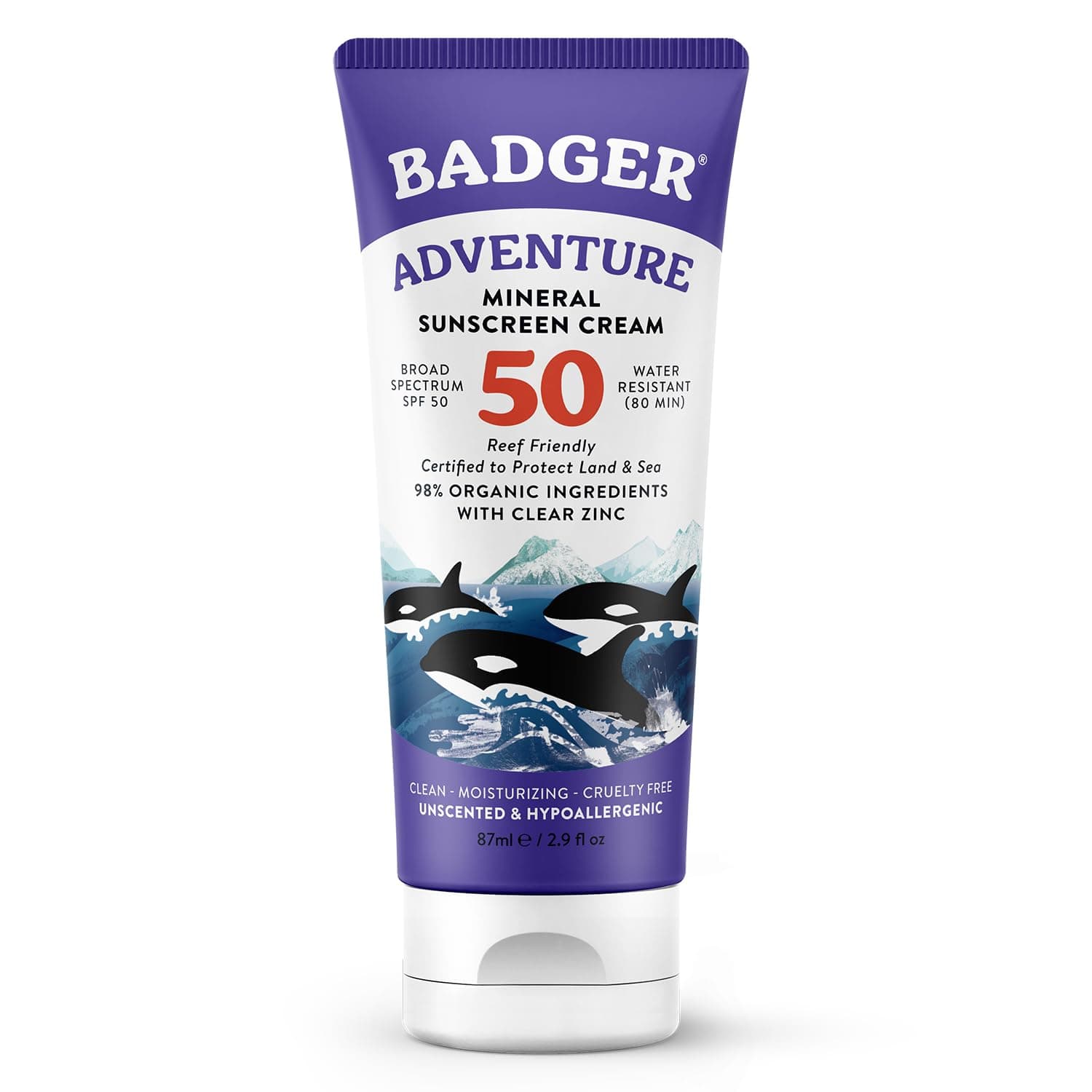 Badger Mineral Reef-Safe Sunscreen SPF 50