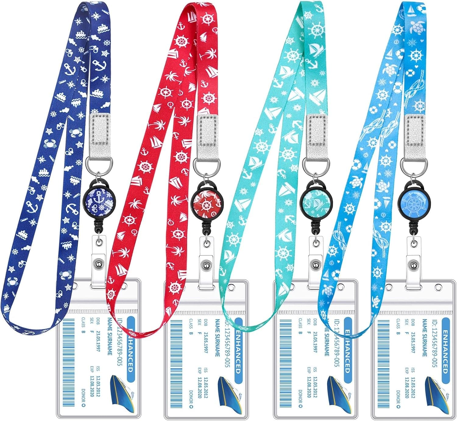 Cruise Lanyard with Waterproof ID Holder